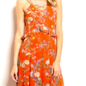 NWT Floral Maxi Dress